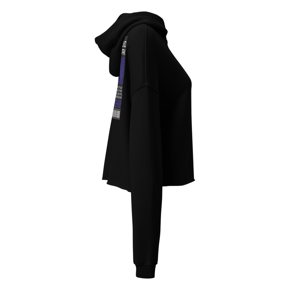 Women's cropped stylish hoodie  thumbnail 3