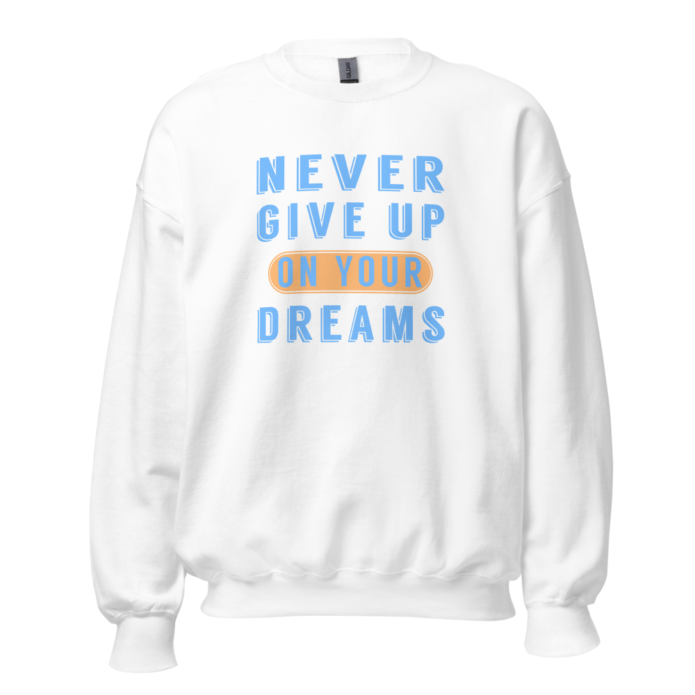 Never Give Up On Your Dreams Motivational Quote thumbnail 2