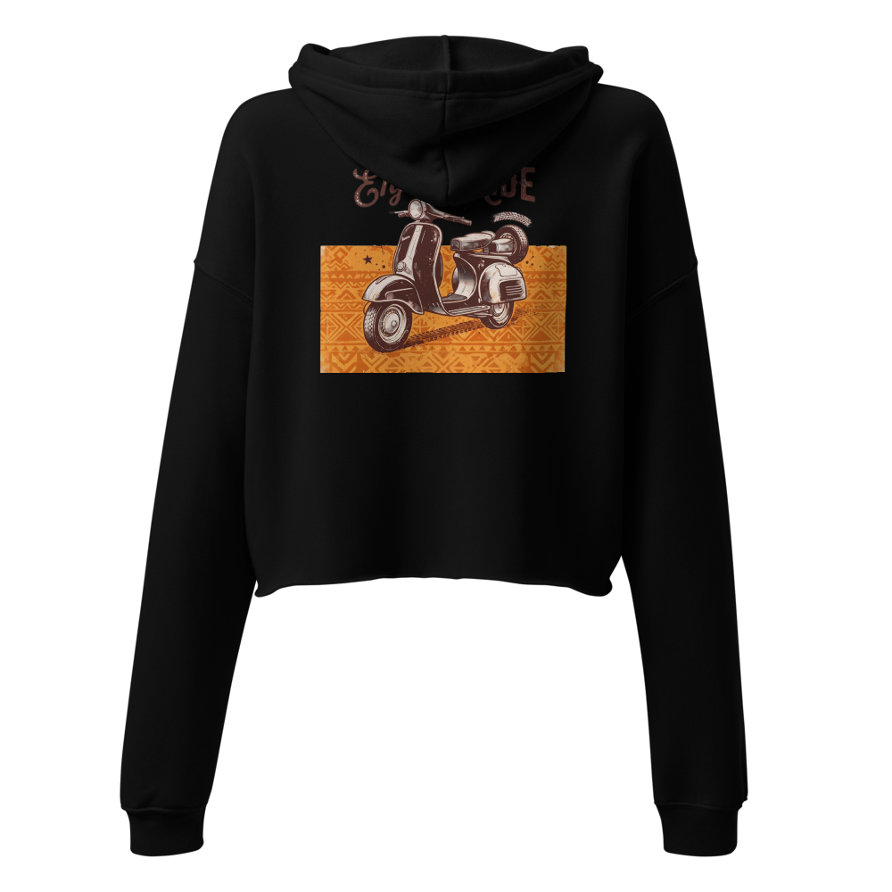 Croped hoddie for cute girls thumbnail 2