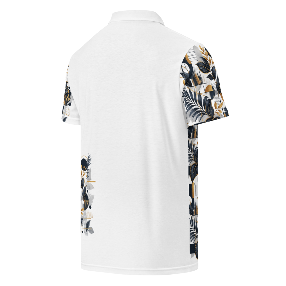 Men's All-Over Print Slim Fit Polo Shirt thumbnail 2
