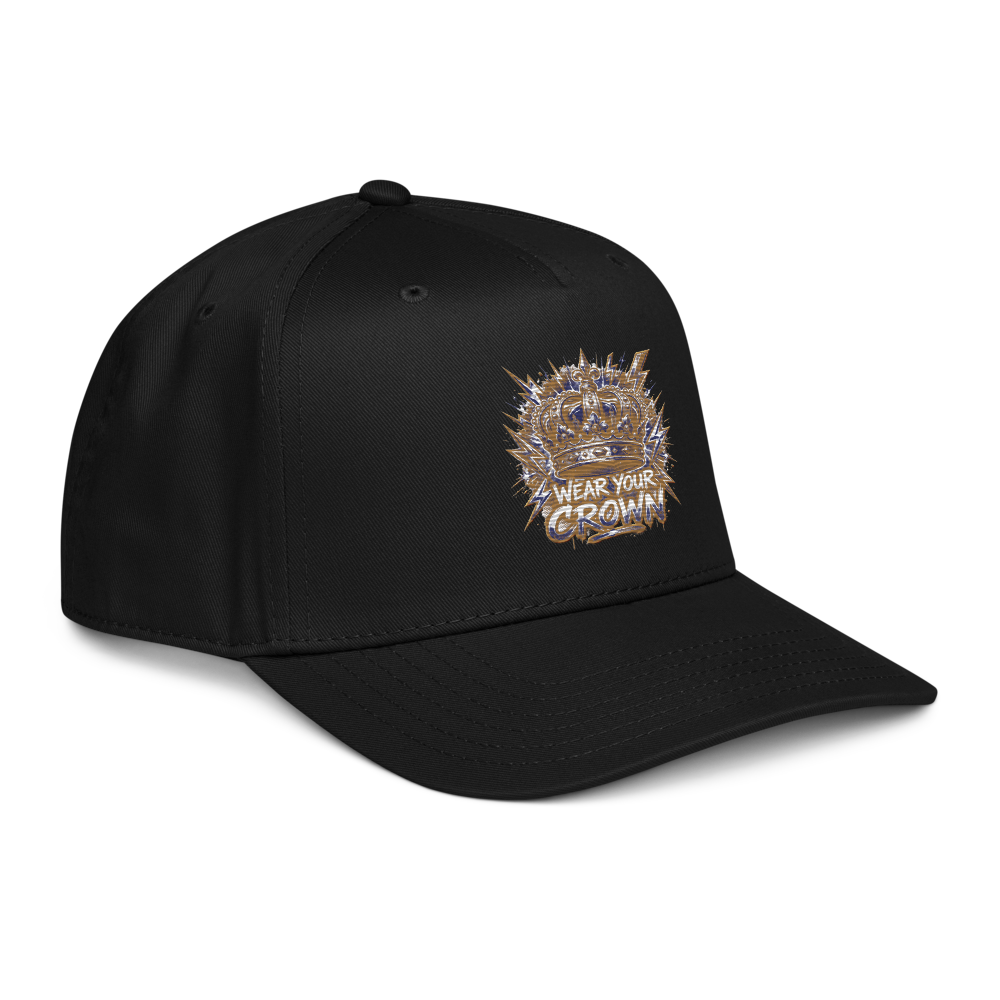Crown Embroidered baseball cap thumbnail 4