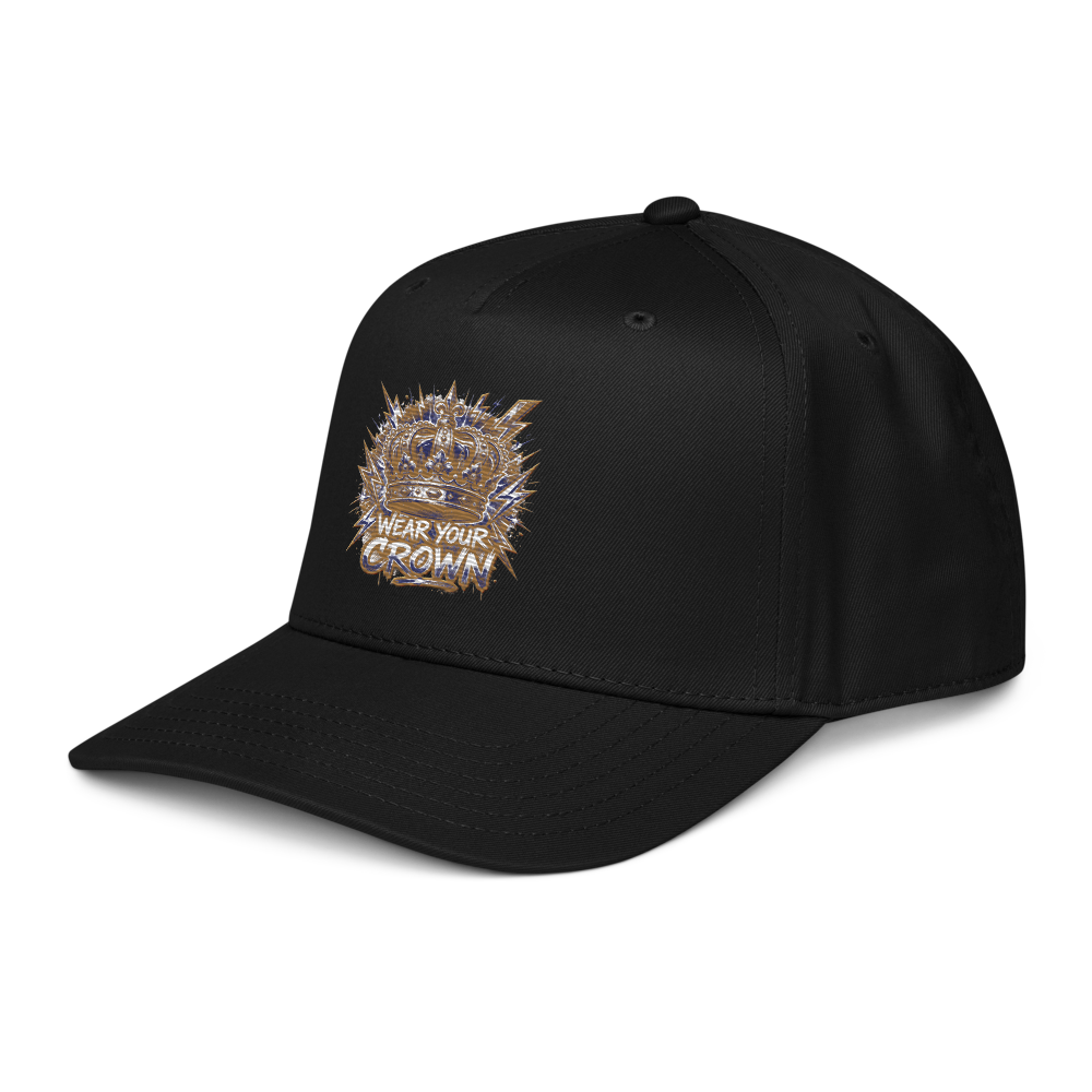 Crown Embroidered baseball cap thumbnail 3