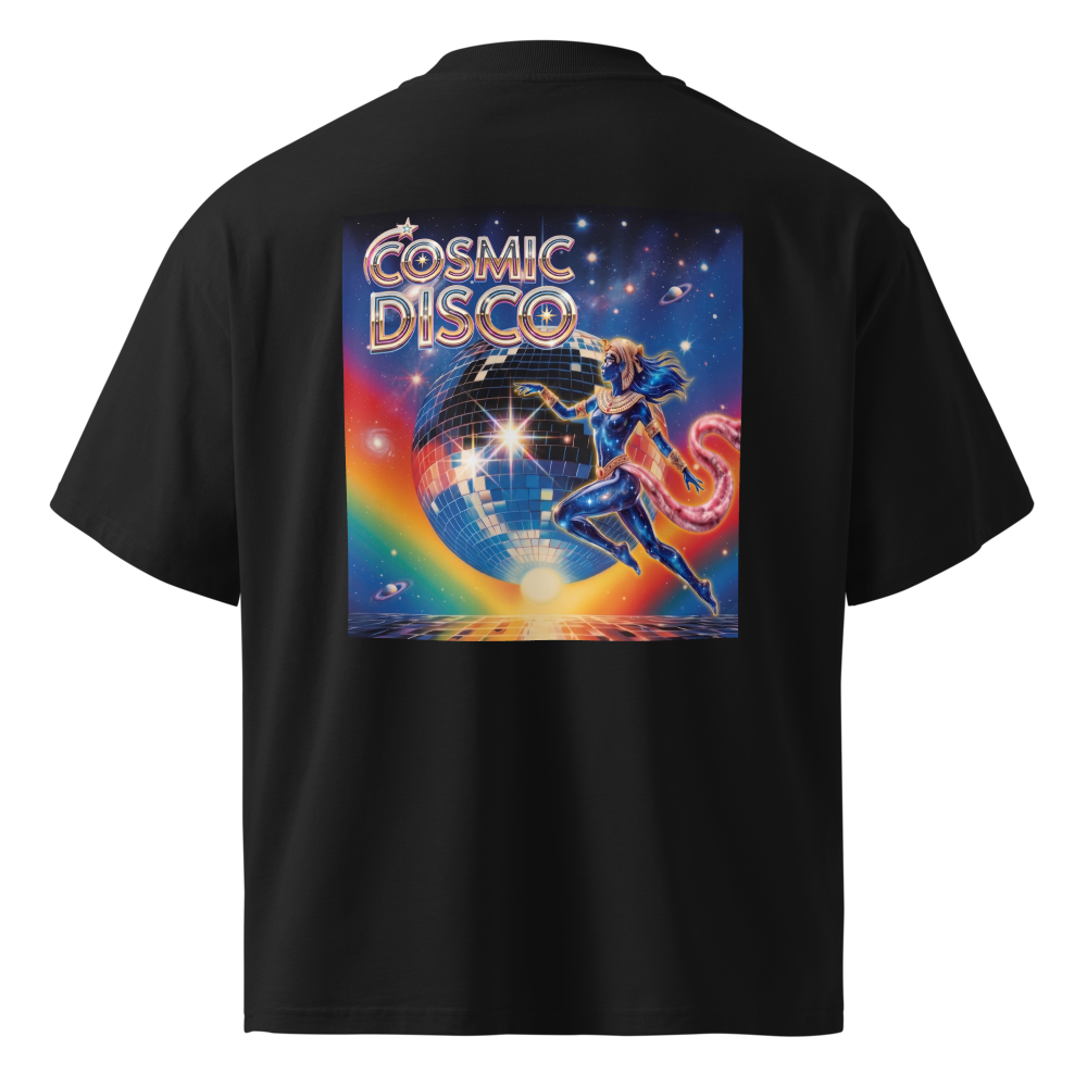 Cosmic Disco Heavy Weight Oversized Tee thumbnail 4