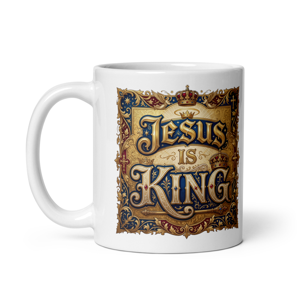 Jesus is King Mug  thumbnail 2