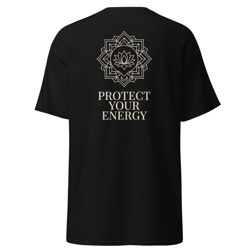 Stay Present Lotus Minimalist Graphic T-Shirt thumbnail 2