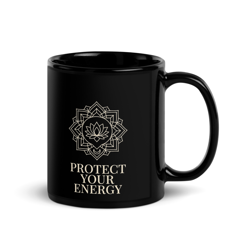 Spiritual Mandala Protect Your Energy Mug thumbnail 3