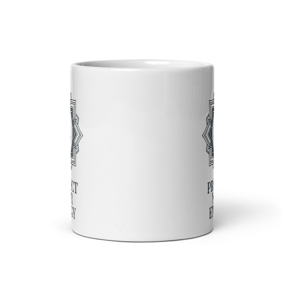 PROTECT YOUR ENERGY - Premium Zen Ceramic Mug thumbnail 3