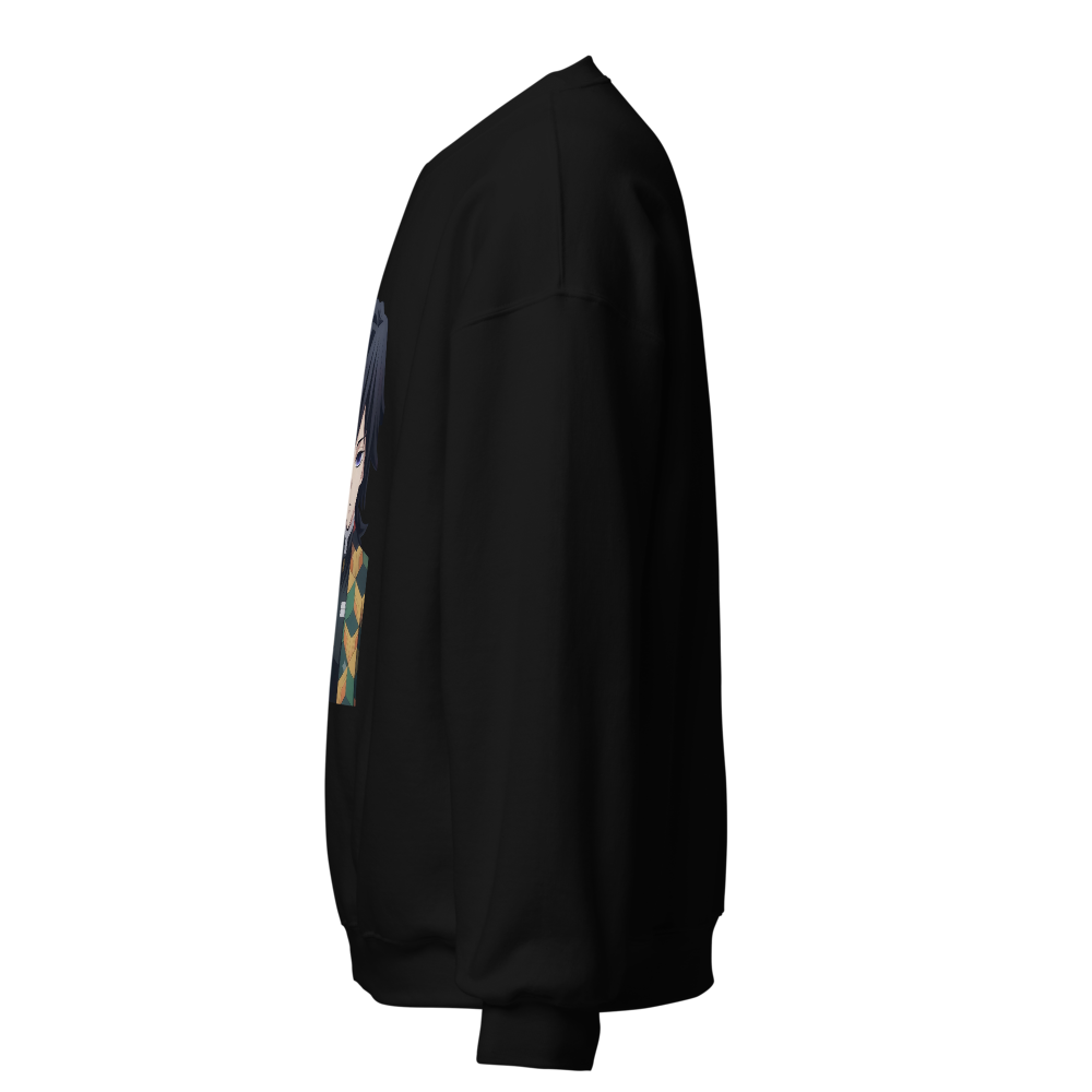 Demon Slayer Giyu Tomioka Black Sweatshirt⁠ thumbnail 3
