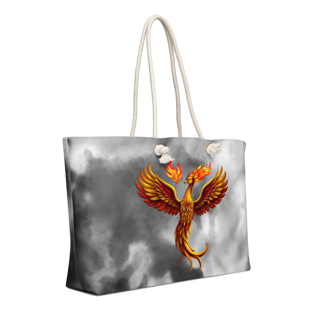 Phoenix Rise Weekender Bag - Gym Travel Tote Bag thumbnail 3