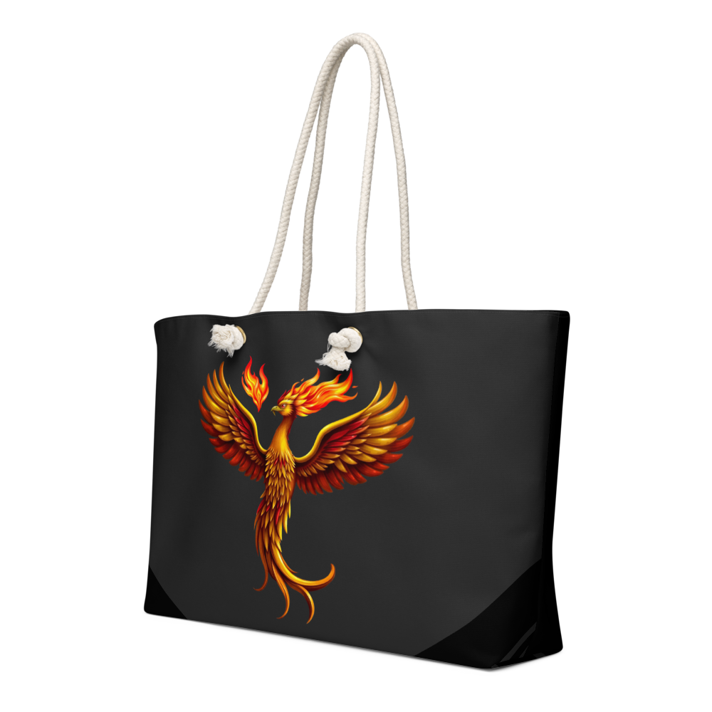 Phoenix Rise Weekender Bag - Gym Travel Tote Bag thumbnail 3