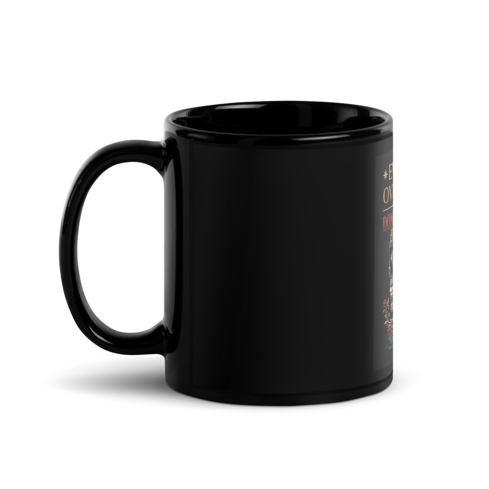 DoF Black Mug thumbnail 2