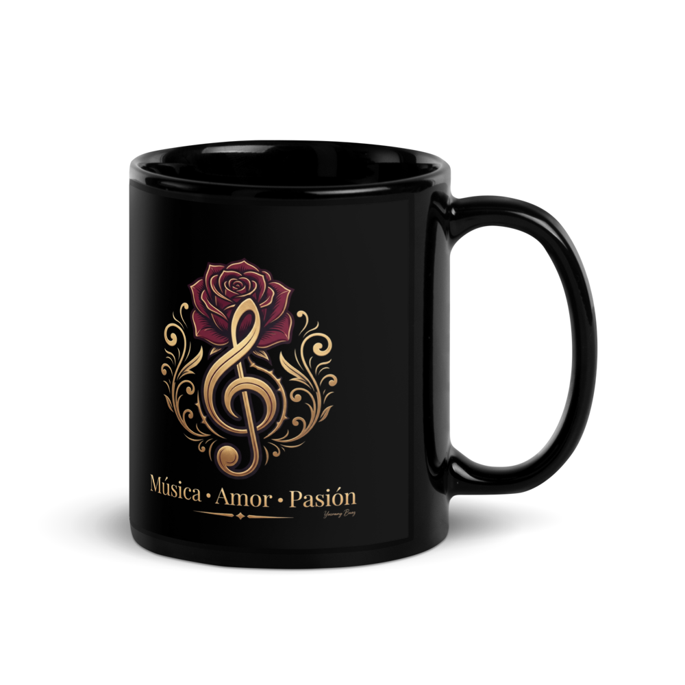 Música • Amor • Pasión — Signature Mug thumbnail 3