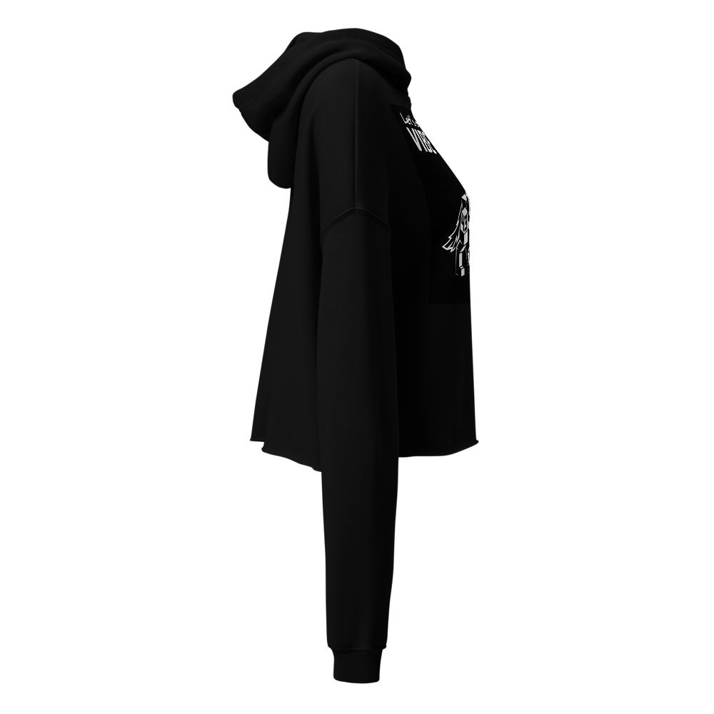 Women's Cropped Hoodie X Gen Alpha vibe thumbnail 3