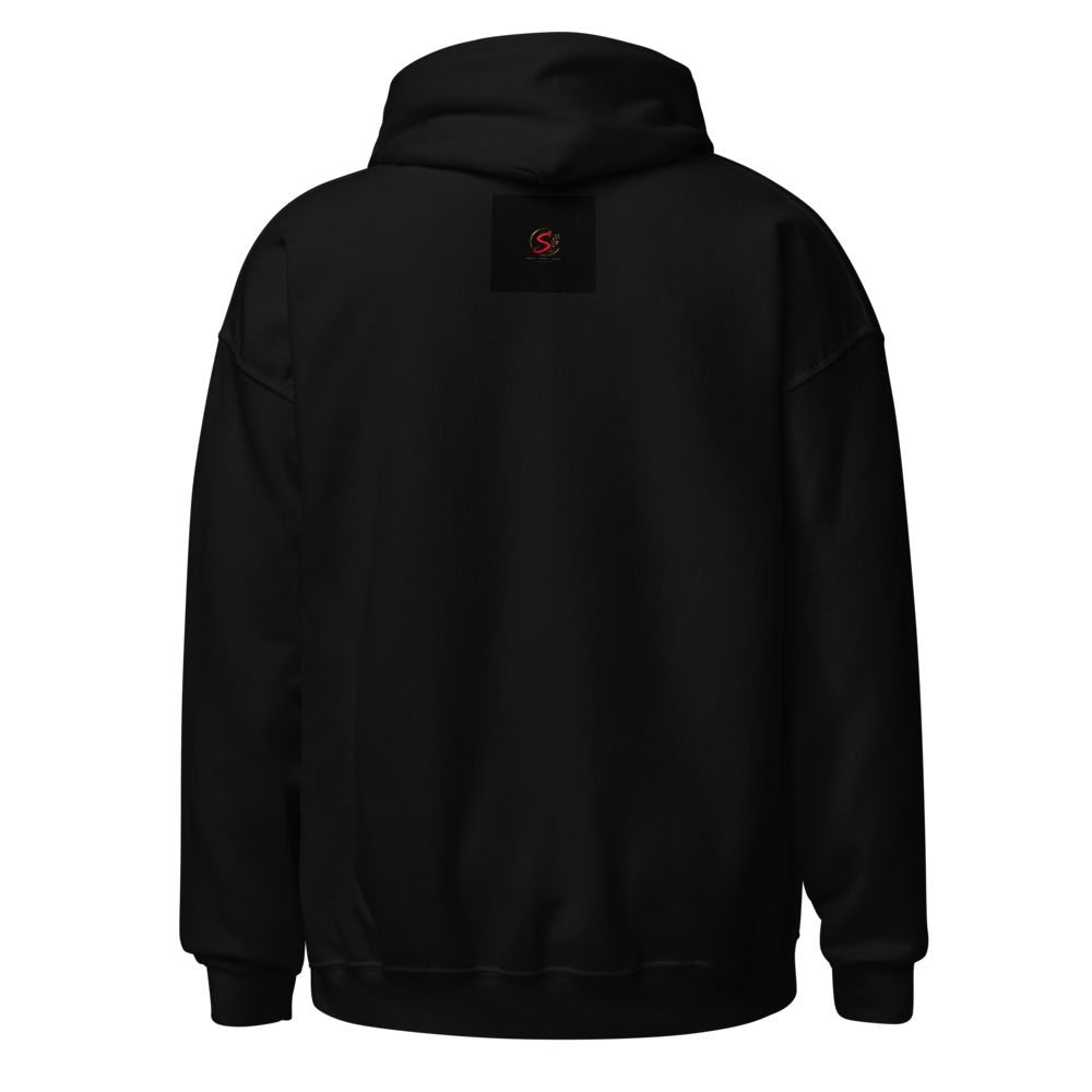 Blue Fire Eagle – Silent Dominance (Black Hoodie) thumbnail 4