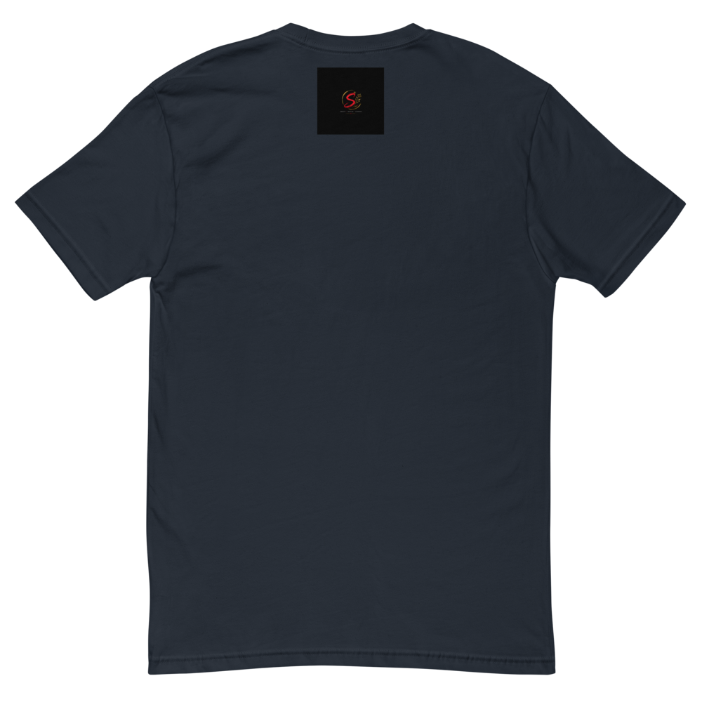 Silent Eagle protector Fitted T-shirt. thumbnail 2