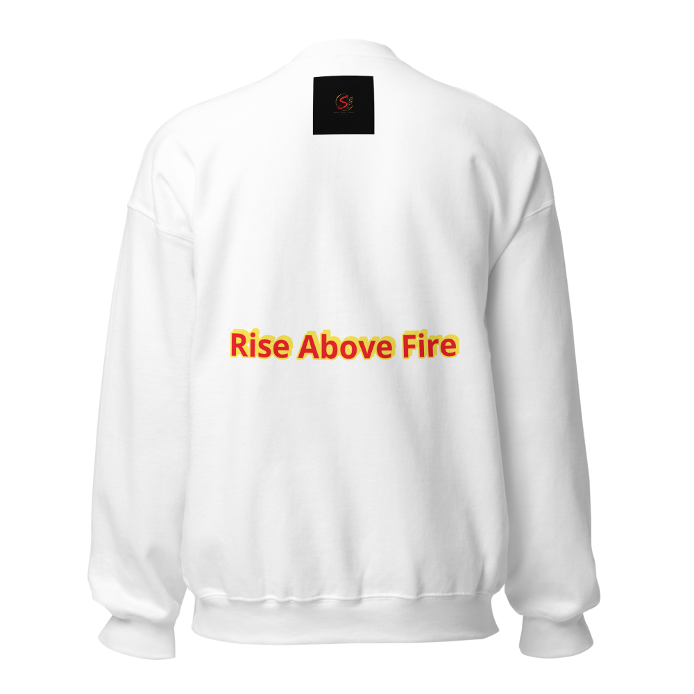 Rise Above Phoenix Eagle Crew Neck Sweatshirt  thumbnail 4