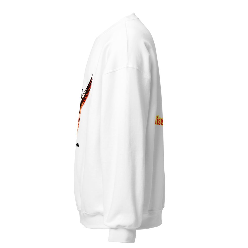 Rise Above Phoenix Eagle Crew Neck Sweatshirt  thumbnail 2
