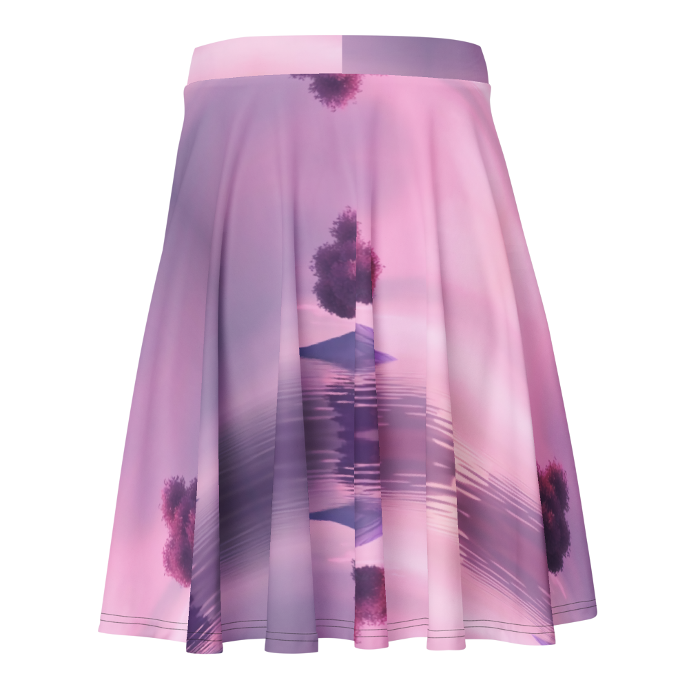 Dreamy Floral All-Over Print Skater Skirt💟 thumbnail 2