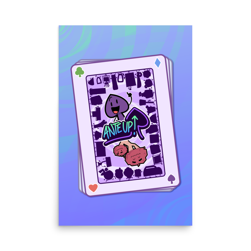Ante Up! Playing Card Poster thumbnail 2