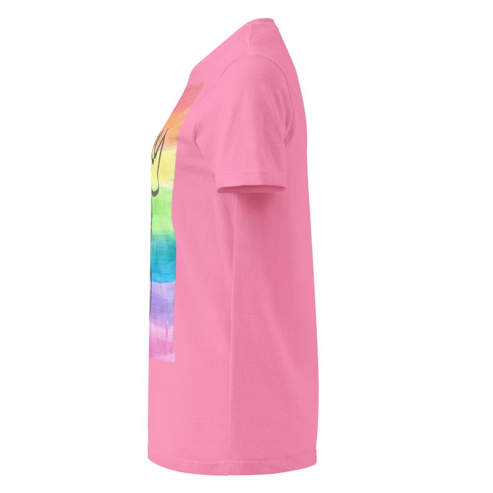 Stay Tall Rainbow Heart T‑Shirt thumbnail 3