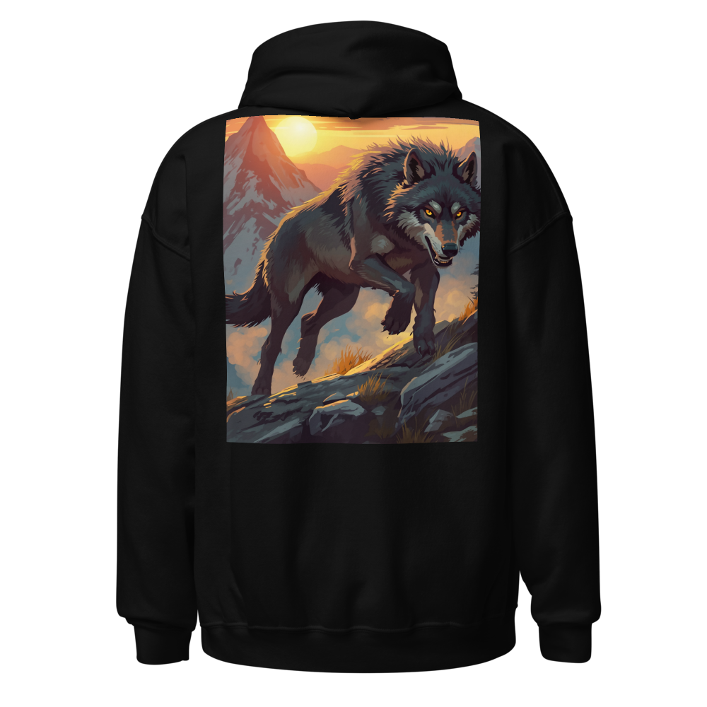 A BYSS T — "Unleash The Alpha" Wolf Hoodie thumbnail 2