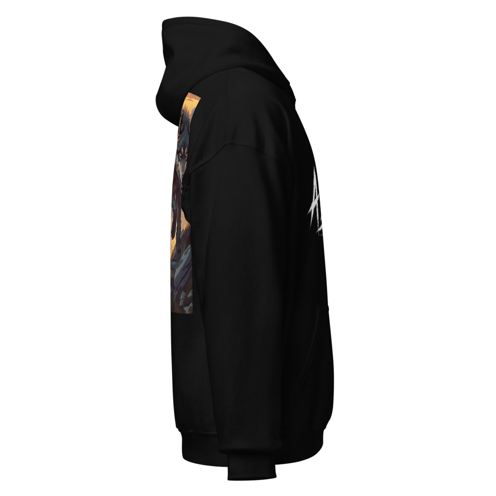 A BYSS T — "Unleash The Alpha" Wolf Hoodie thumbnail 4