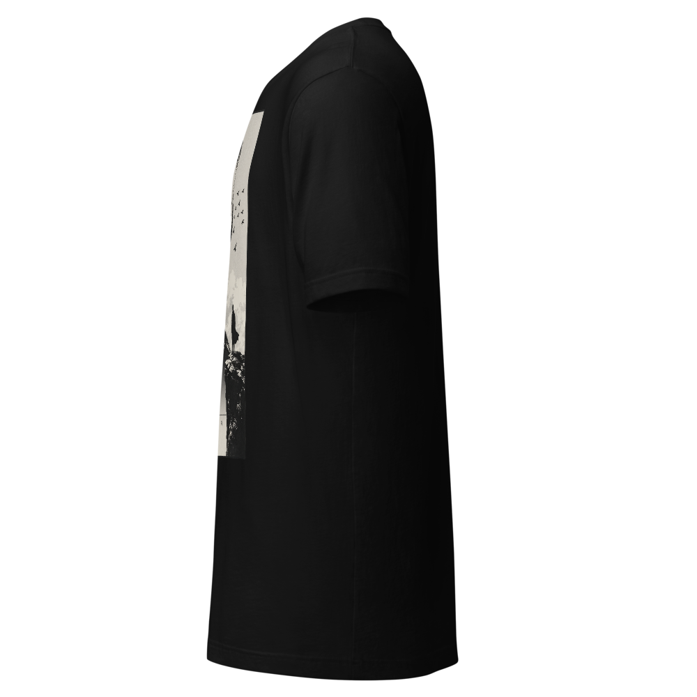 Flora Elegant black tshirt|  thumbnail 3