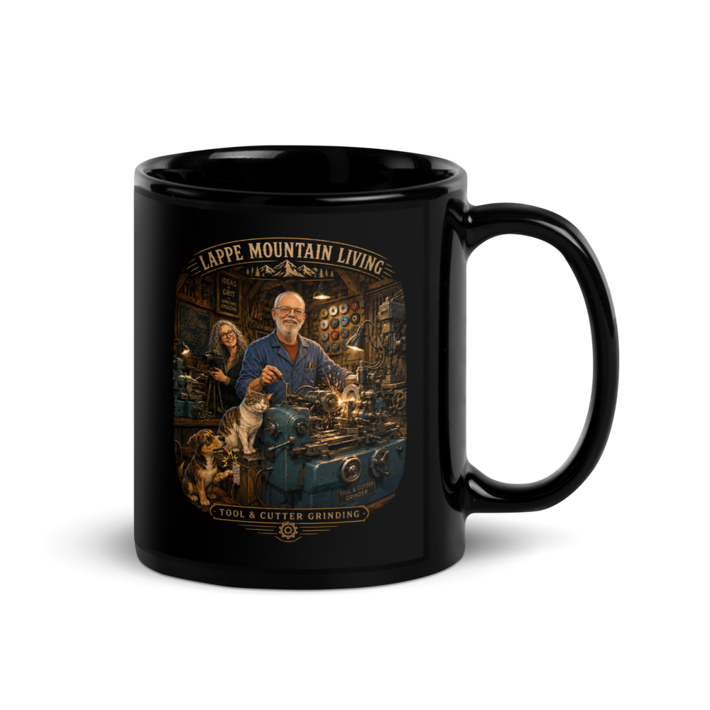 Black mug with team Lappe thumbnail 3