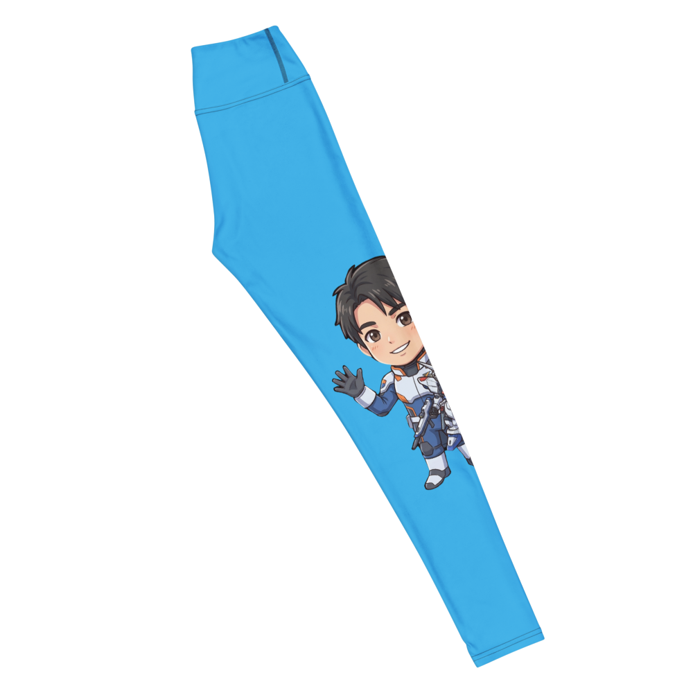 自由高達與駕駛者瑜伽褲(藍) thumbnail 3