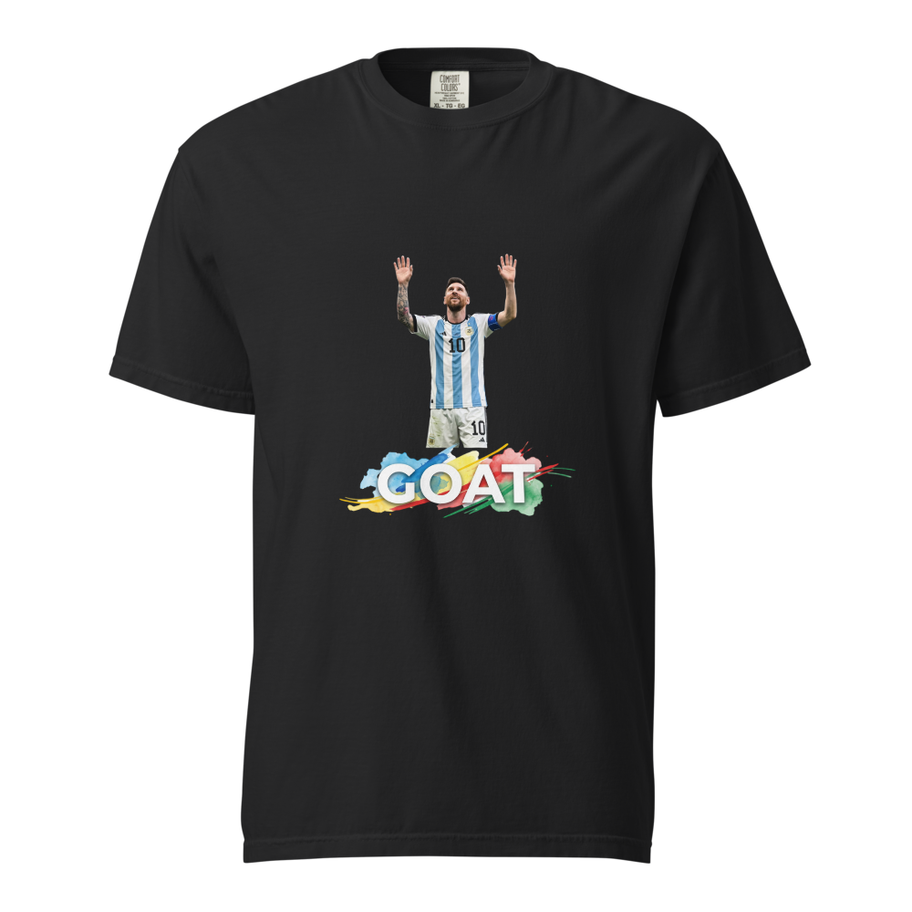 LIONEL MESSI's  GOAT T SHIRT thumbnail 2