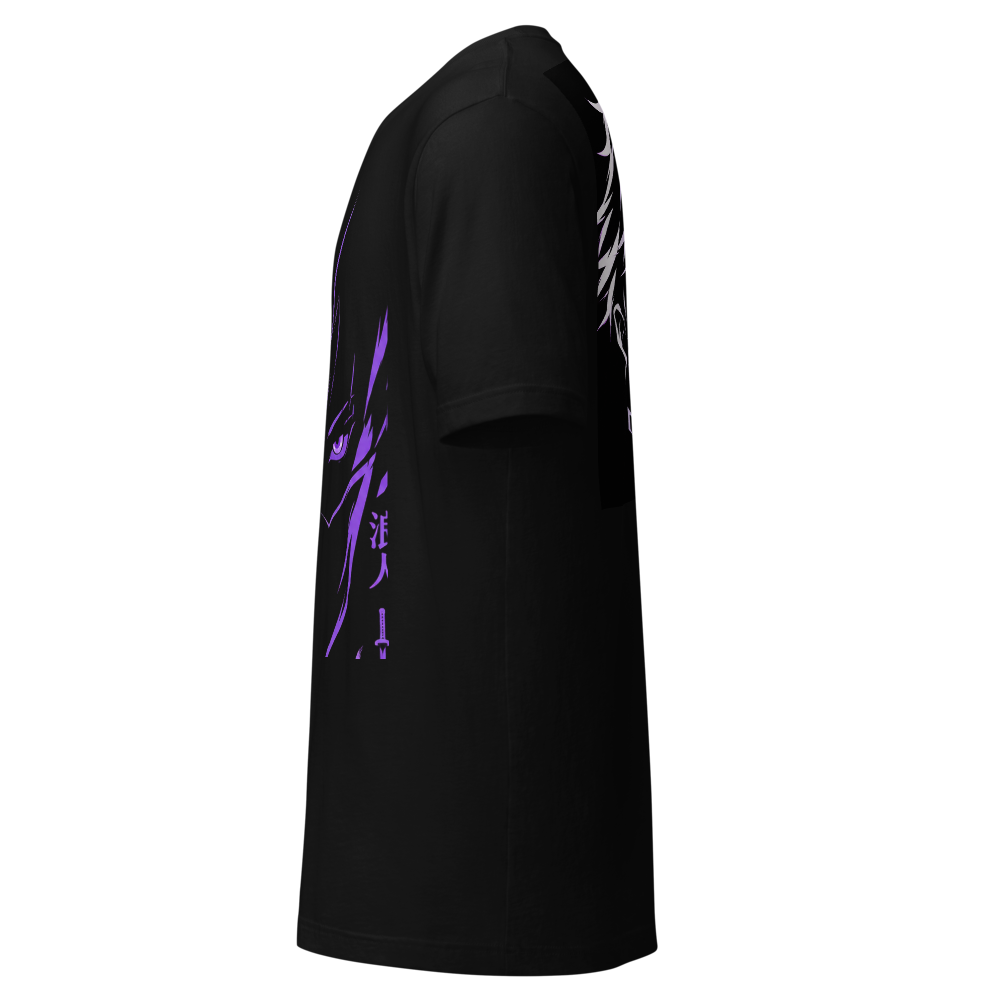 Neon Ronin — Cyber Samurai Anime T-Shirt thumbnail 2
