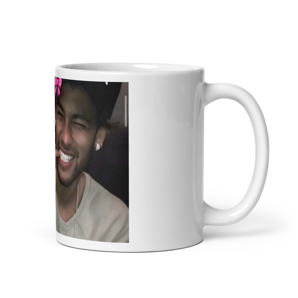 Cute Neymar Coquette Aesthetic Ceramic Mug thumbnail 2
