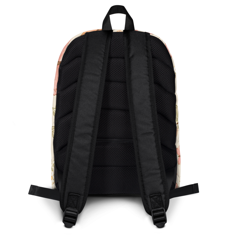 Pastel Butterfly Garden All-Over Print Backpack thumbnail 2