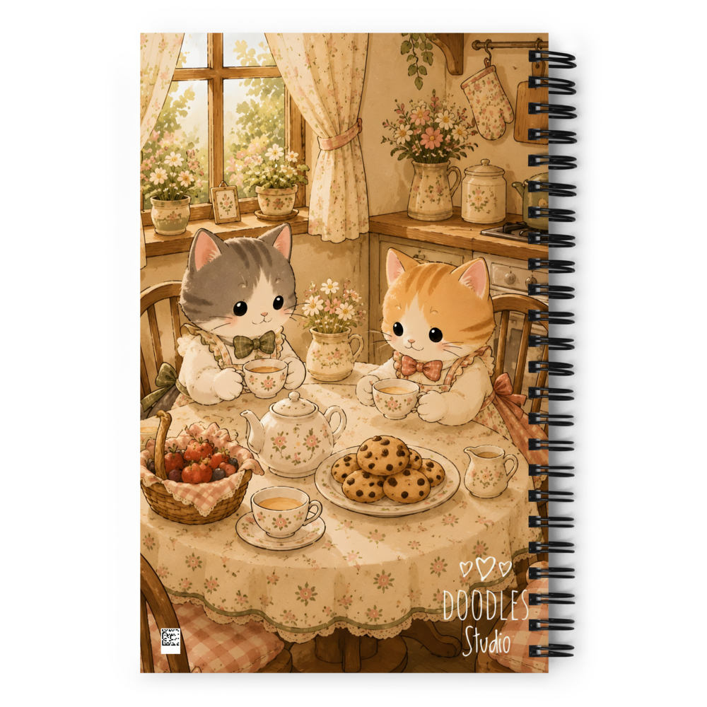 Cozy Baking Cats Notebook  thumbnail 2
