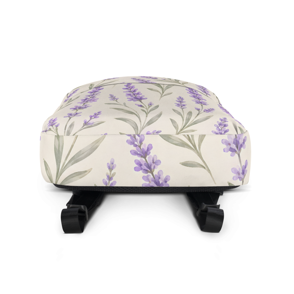 Lavender Fields All-Over Print Backpack thumbnail 5