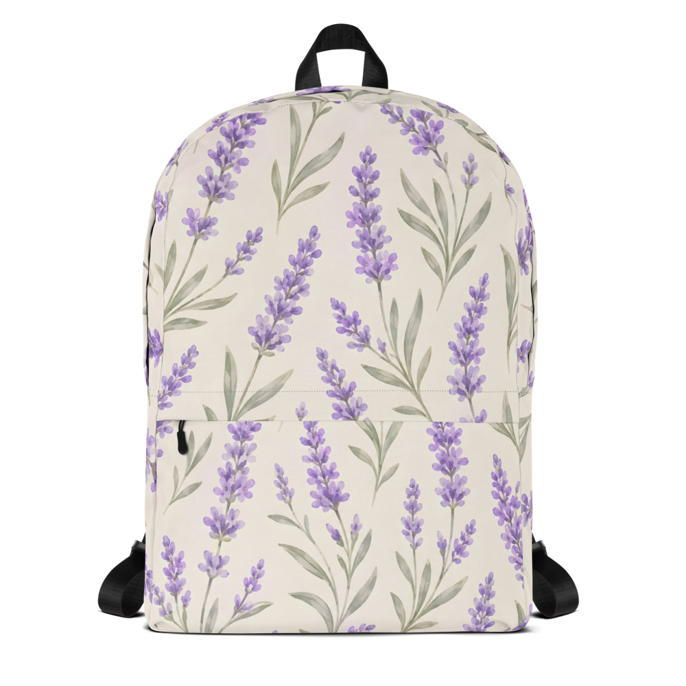 Lavender Fields All-Over Print Backpack