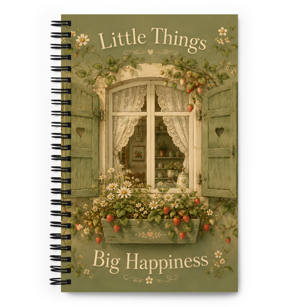 Little Things Big Happiness Notebook