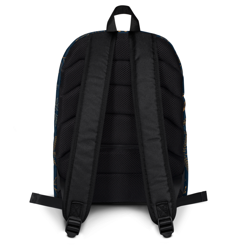 Moody Botanical All-Over Print Backpack thumbnail 2