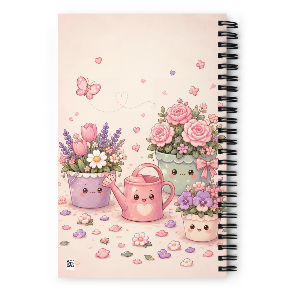 Bunny's Flower Shop Cute Notebook thumbnail 2