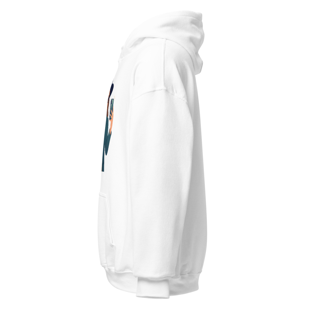 Selfie Queen Heavyblend Hoodie thumbnail 3