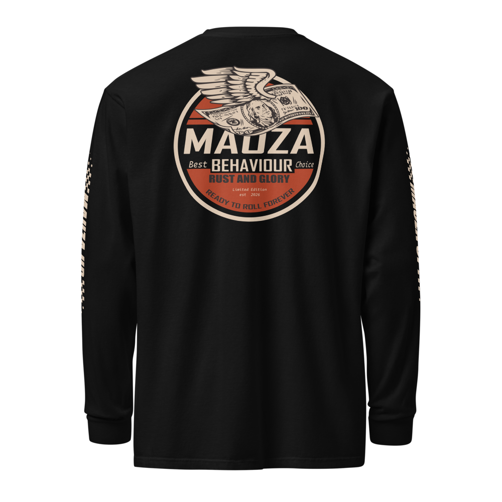 kaos lengan panjang mauza racing thumbnail 2