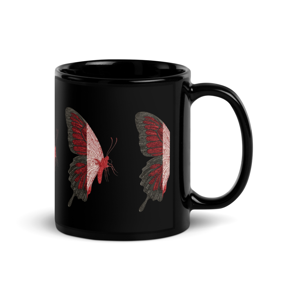 Black Glossy Mug thumbnail 2
