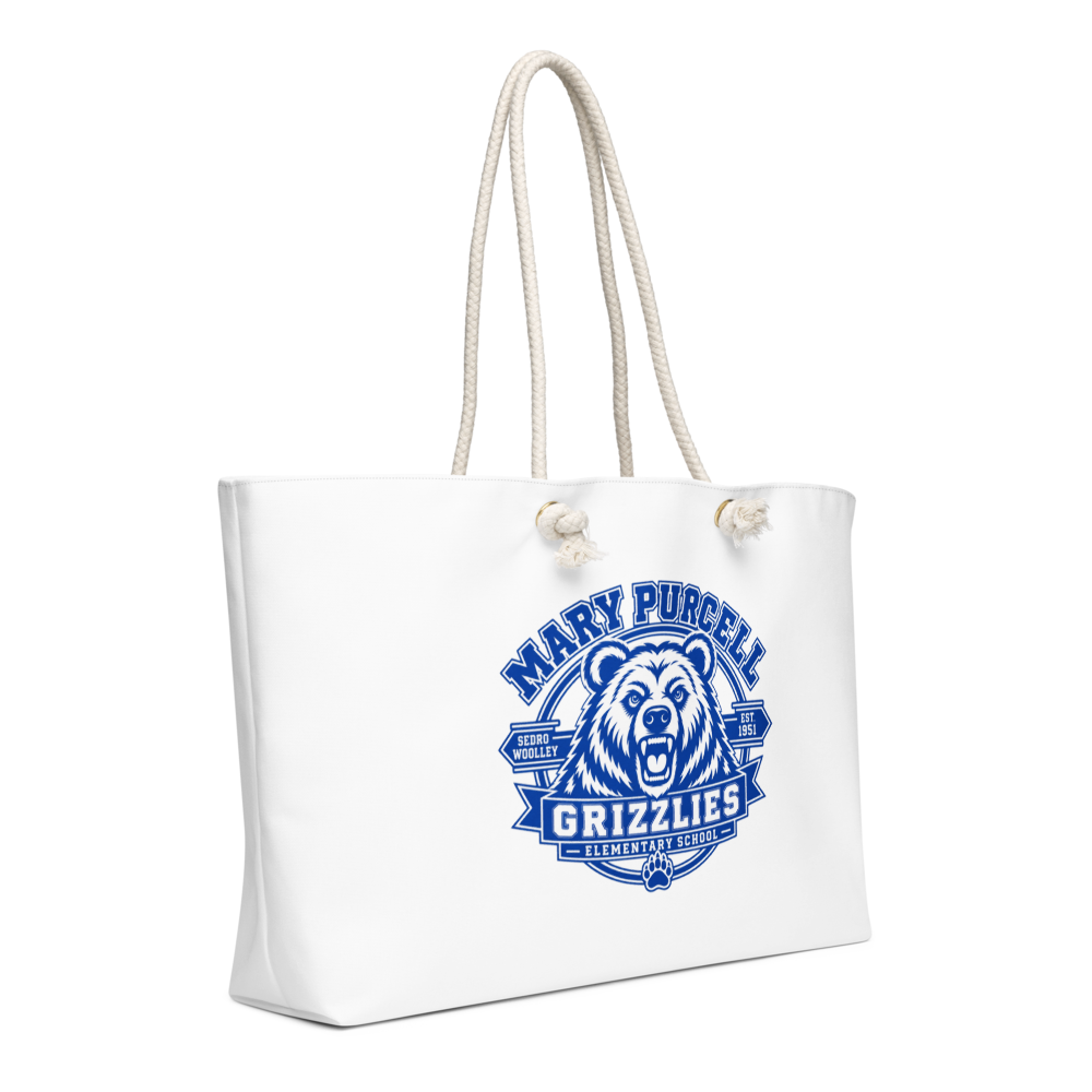 Weekender Tote Bag with Grizzly Design thumbnail 3
