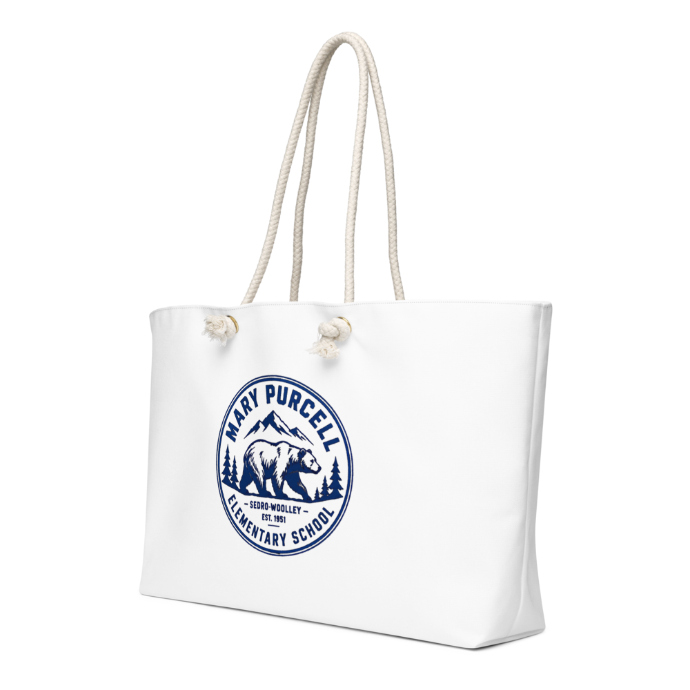 Weekender Tote Bag with Blue Mountains Design thumbnail 2