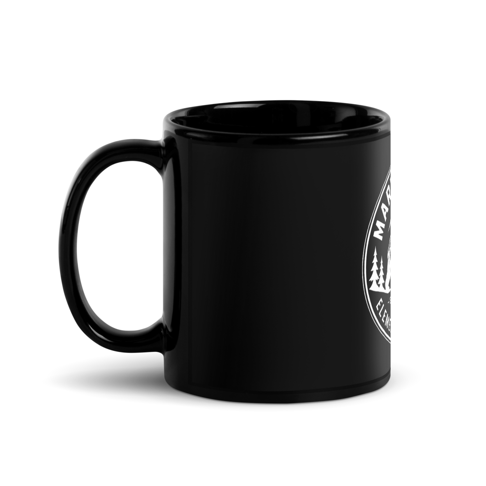 Ceramic Mug with White Mountains Design thumbnail 2