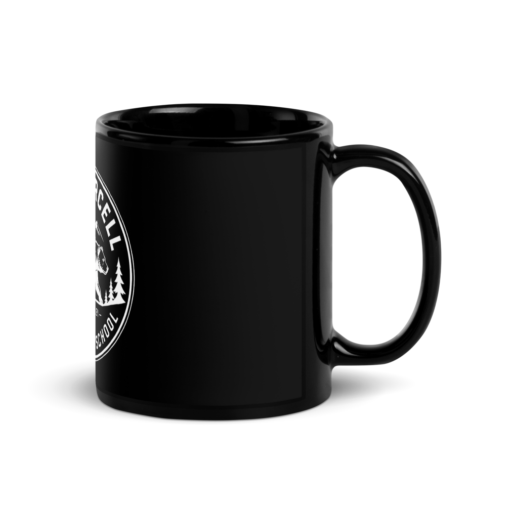 Ceramic Mug with White Mountains Design thumbnail 3