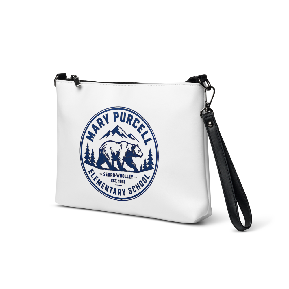 Cross Body Bag with Blue Mountains Design thumbnail 2