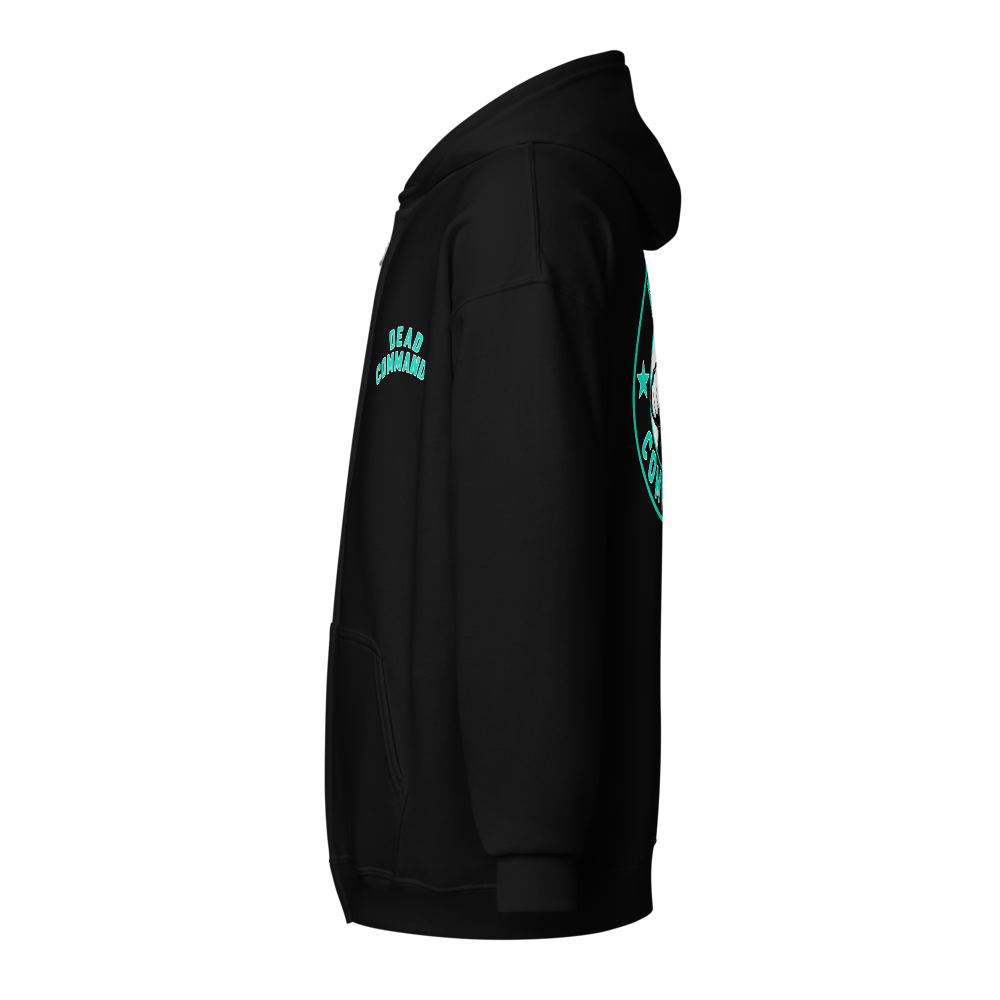 Front and Back Logo Zip Up Hoodie thumbnail 3