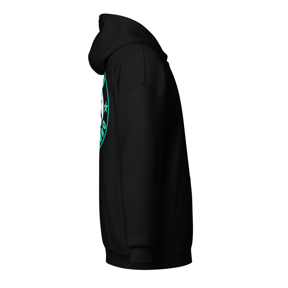 Front and Back Logo Zip Up Hoodie thumbnail 4