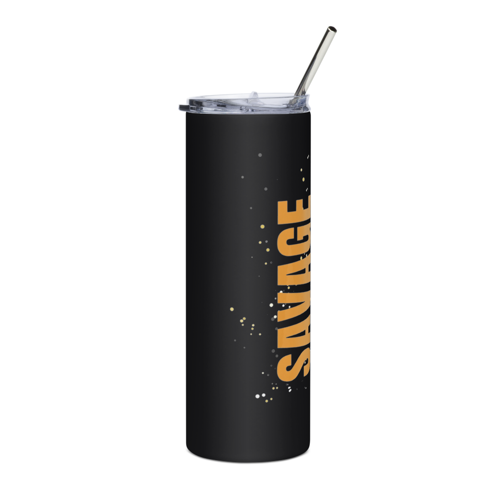 Savage stainless steel tumbler  thumbnail 4